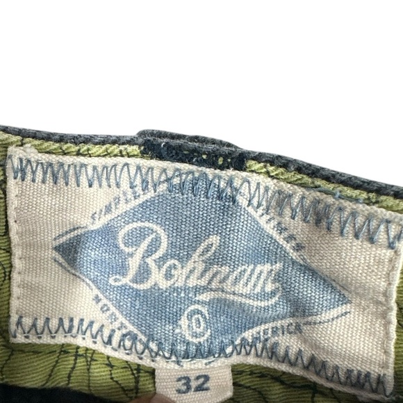 BOHNAM Men's 32 Washed Faded Navy Denim Straight Leg Jeans - Picture 2 of 7